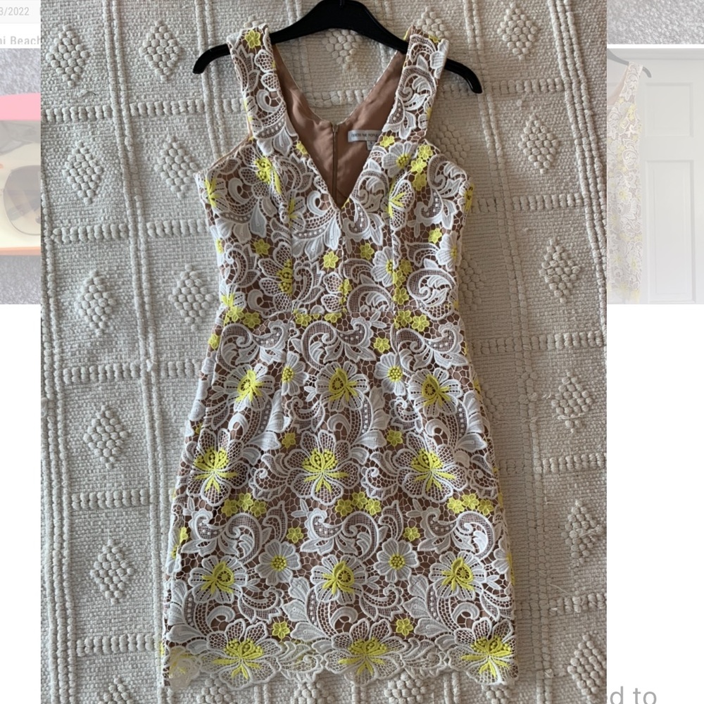 Dress the population mini dress